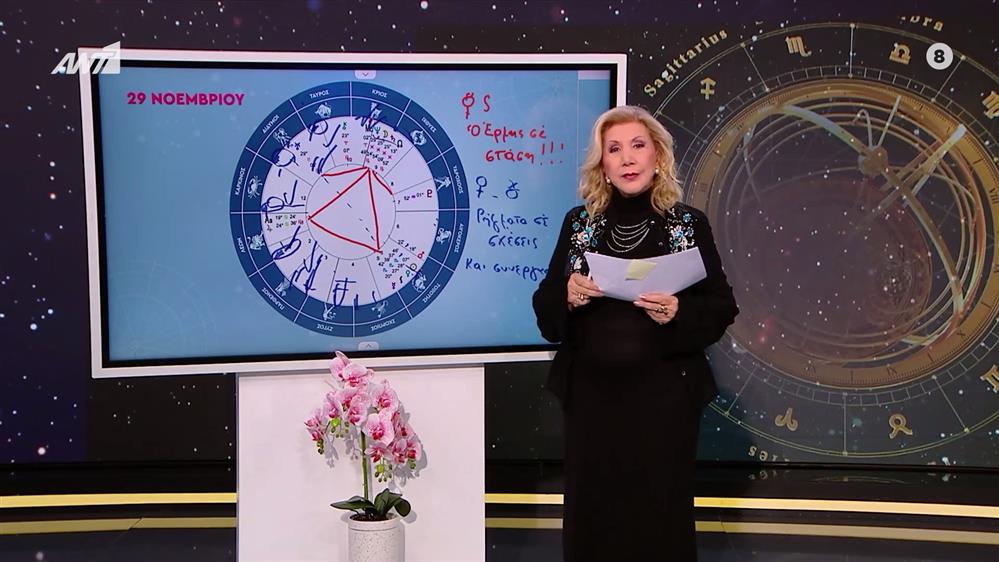 Αστρολογία με την υπογραφή της Λίτσας Πατέρα| Τοξότης (29/11/2025)
