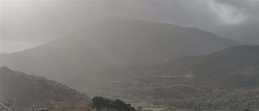 Ισχυροί νοτιάδες στην Κρήτη με αυξημένες συγκεντρώσεις αιωρούμενων σωματιδίων - Συστάσεις για την προστασία της δημόσιας υγείας