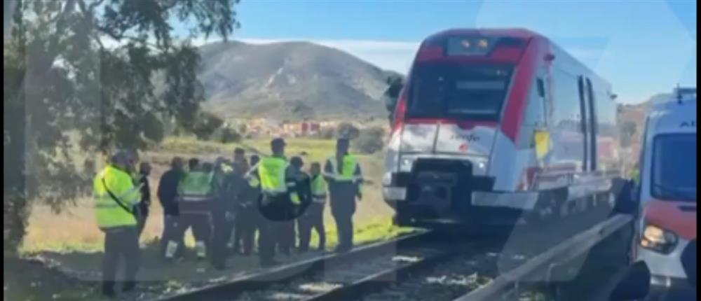 Νέο σιδηροδρομικό ατύχημα στην Ισπανία - Σύγκρουση τρένου με γερανό στην Καρθαγένη