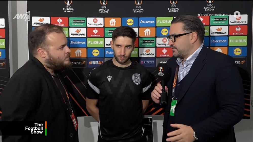 Ο Λούκα Ιβανούσεκ στον ΑΝΤ1