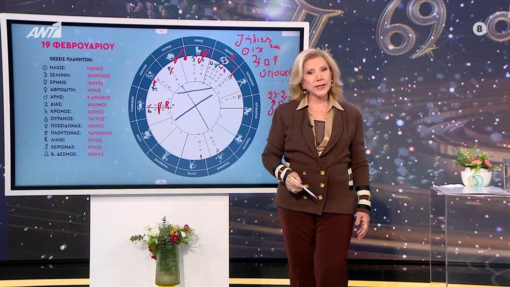 Αστρολογία με την υπογραφή της Λίτσας Πατέρα |Καρκίνος (19/2/2025)
