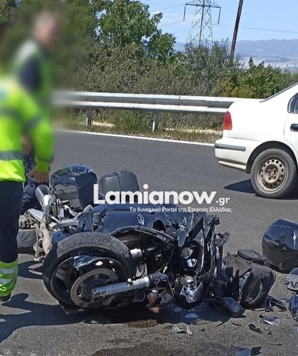 Τροχαίο στη Λαμία Τροχαίο στη Λαμία