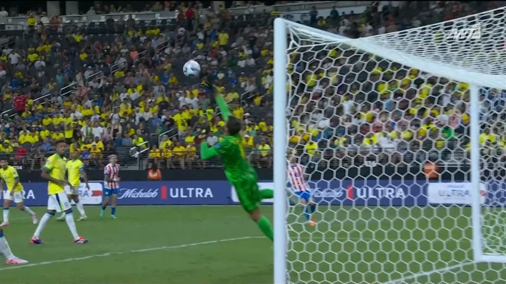 COPA AMERICA 2024 | Παραγουάη - Βραζιλία | Σουτ του Ενσίσο υποχρεώνει τον Άλισον σε δύσκολη επέμβαση