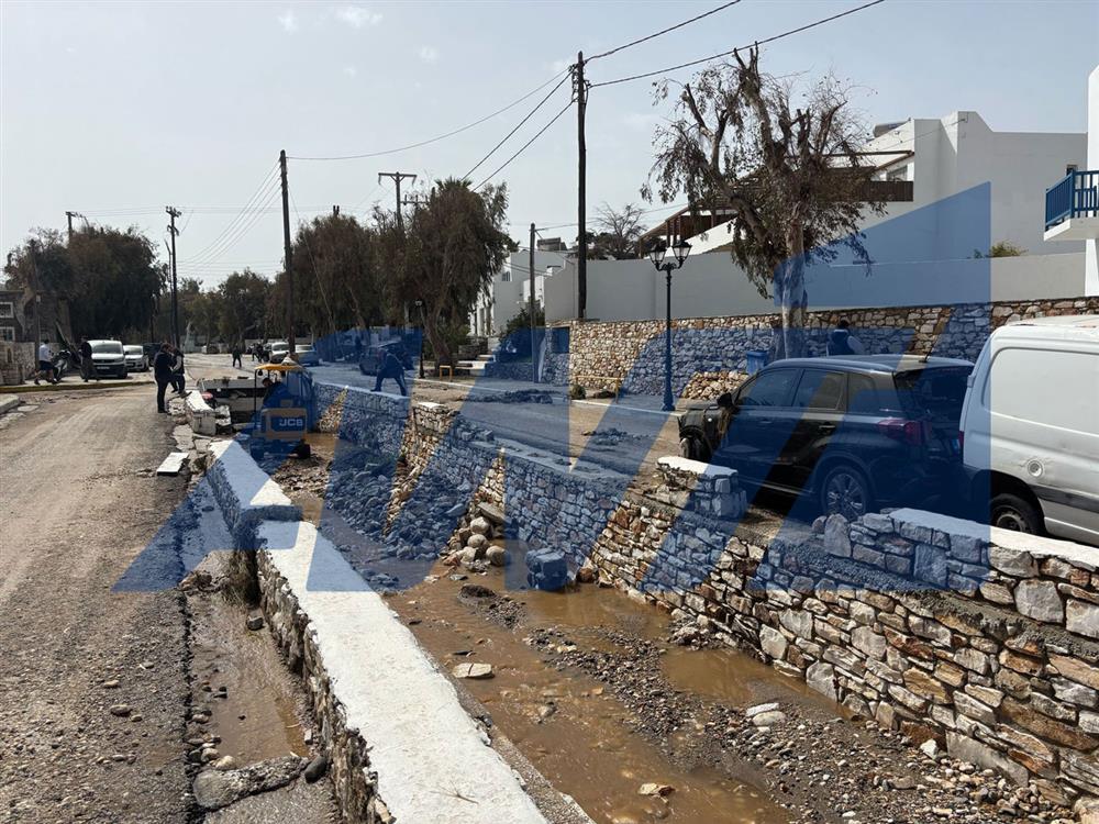 Πάρος - Πλημμύρα - Κακοκαιρία