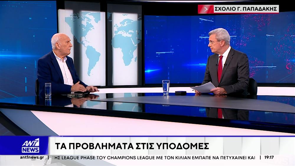 Το σχόλιο του Γιώργου Παπαδάκη για τα προβλήματα που προκάλεσε η κακοκαιρία