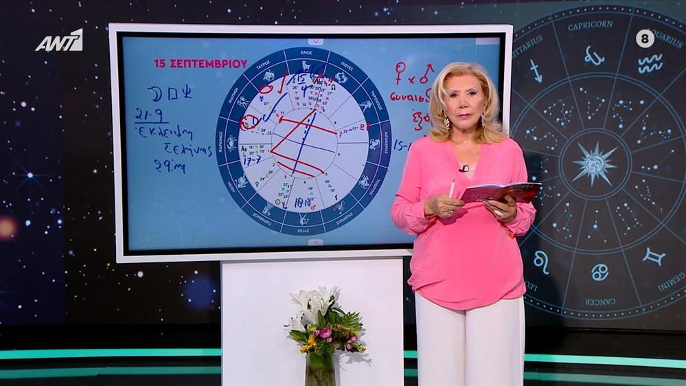 Αστρολογία με την υπογραφή της Λίτσας Πατέρα|Καρκίνος (15/9/2025)
