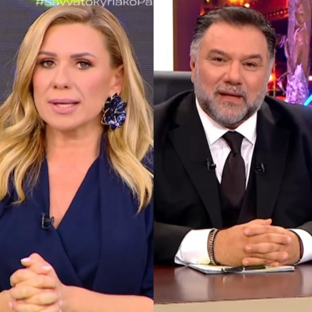 Κατερίνα Καραβάτου: Το on air μήνυμα στον Γρηγόρη Αρναούτογλου και η αναβολή λόγω πένθους του "The 2Night Show"