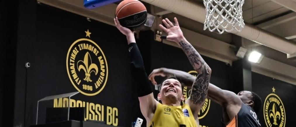 Μαρούσι – Προμηθέας Πάτρας: Επιστροφή στις νίκες για τους γηπεδούχους