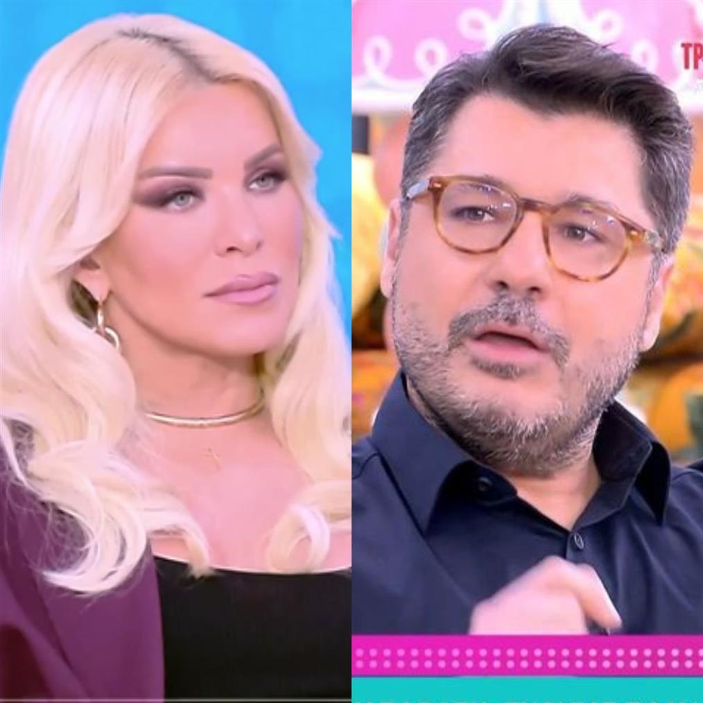 Λάμπρος Κωνσταντάρας σε Κατερίνα Καινούργιου: "Είναι άδικο να λέει κάποιος ότι η εκπομπή πάει καλά επειδή είσαι έγκυος"