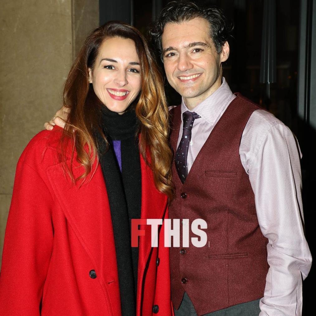 Βίκυ Παπαδοπούλου: Στη θεατρική πρεμιέρα του συζύγου της, Θάνου Τοκάκη (Φωτογραφίες)