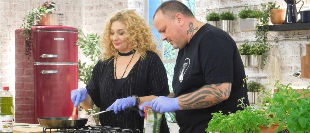 “Food N’ Friends”: η Φαίδρα Δρούκα και η διπλή μαγειρική πρόκληση (εικόνες)