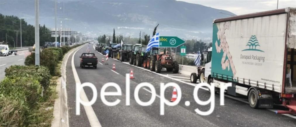 Μπλόκα αγροτών: Άνοιξε η μεγάλη Περιμετρική οδός της Πάτρας (βίντεο)