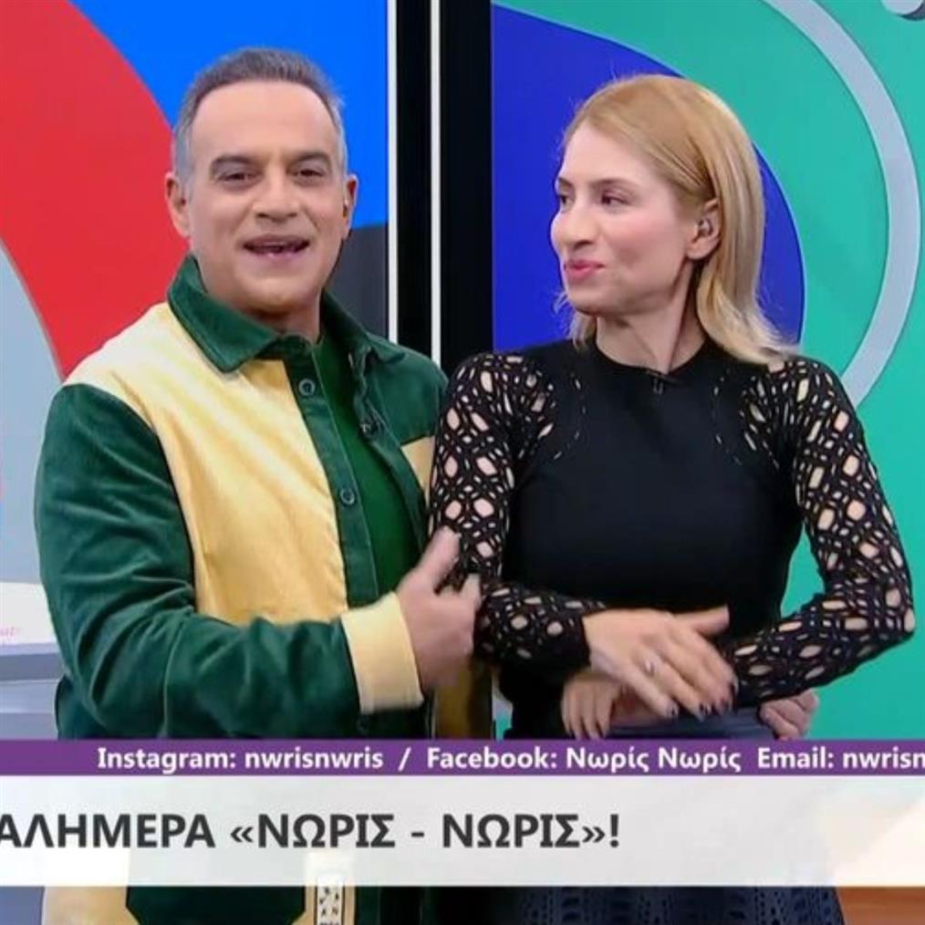 Μαρία Ηλιάκη: Οι on air ευχές στον σύζυγό της, Στέλιο Μανουσάκη για την ονομαστική του εορτή