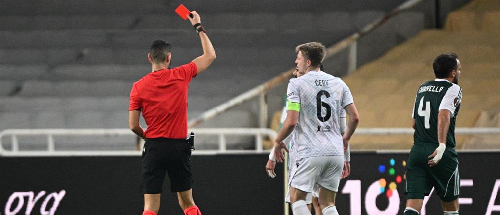 Europa League - Παναθηναϊκός: Με 10 παίκτες στο 32' η Βικτόρια Πλζεν