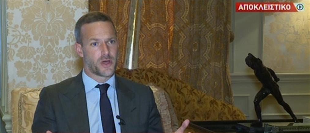 Άνταμ Μπούλερ στον ΑΝΤ1: Οι αμερικανικές επενδύσεις θα αλλάξουν την Ελλάδα (βίντεο)