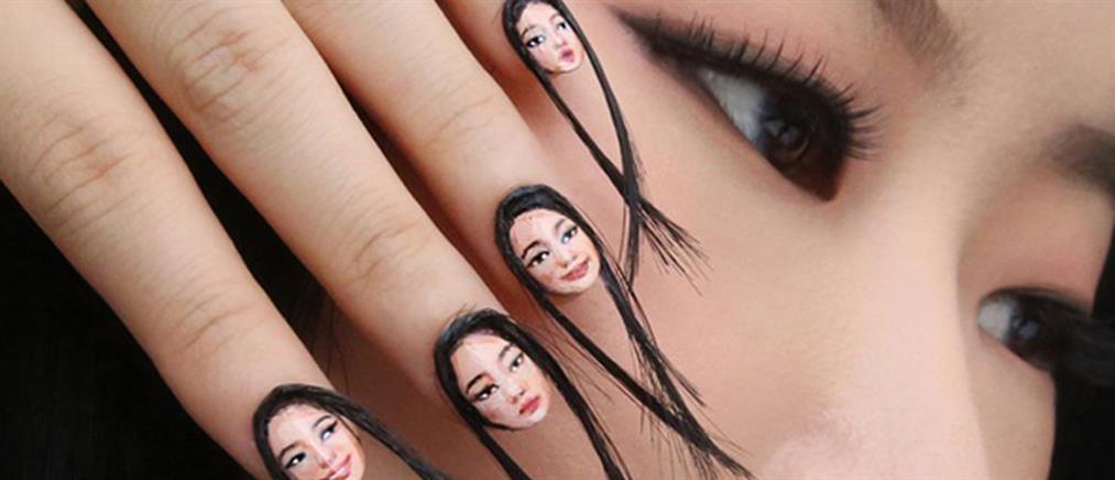 Τριχωτά νύχια - Η νέα τάση στο μανικιούρ (βίντεο)