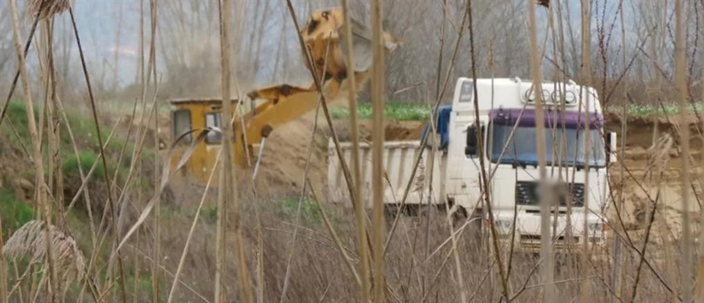 Θεσσαλονίκη: Συλλήψεις για παράνομες εξορύξεις σε περιοχή NATURA