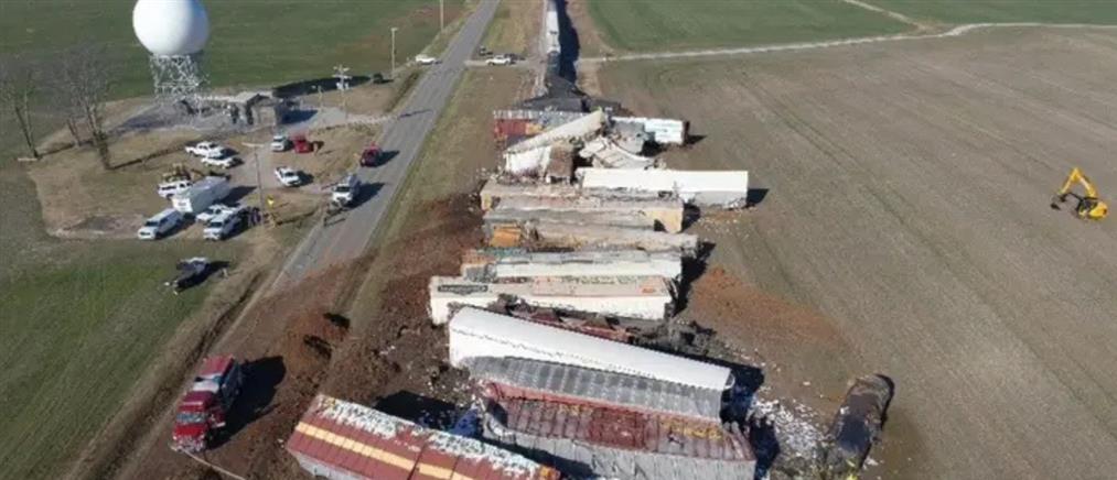 ΗΠΑ: Εκτροχιασμός τρένου με χημικά στο Κεντάκι