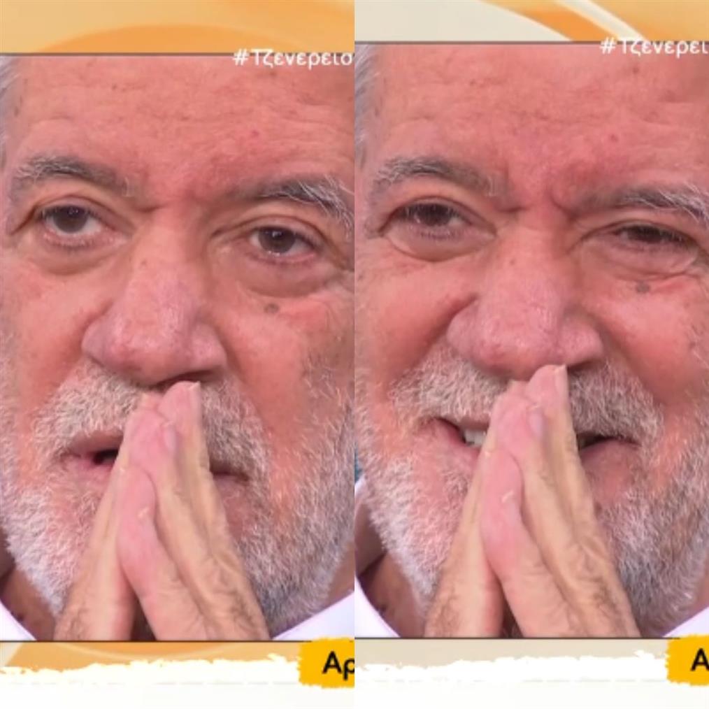 Φίλιππος Σοφιανός: Η συγκινητική στιγμή που ο ηθοποιός δακρύζει στον αέρα της ΕΡΤ - "Ρε παιδιά..."