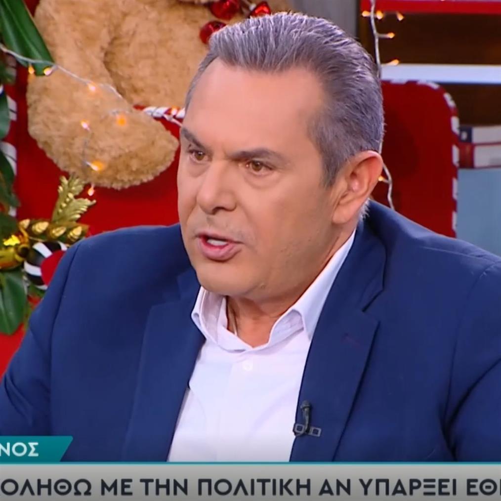 Πάνος Καμμένος σε Γιώργο Λιάγκα:  "Όπως ξέρεις, εγώ το έκοψα το στομάχι μου, άρα δεν πεινάω"