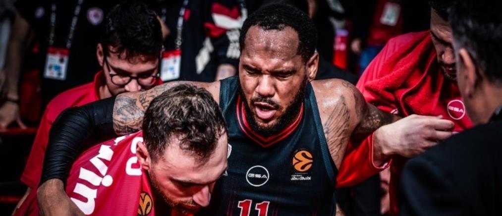 Ολυμπιακός – Μόρις: Ο σοκαριστικός τραυματισμός λίγο πριν τη λήξη του αγώνα