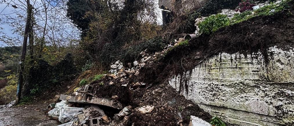 Τζουμέρκα – Κατολισθήσεις: Ακατάλληλα κρίθηκαν τρία κτίρια, κατεδαφιστέο ένα σπίτι