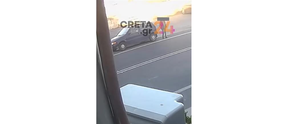 Ηράκλειο: Σε κρίσιμη κατάσταση η γυναίκα που παρασύρθηκε από αυτοκίνητο κοντά στο ΠΑΓΝΗ (βίντεο)
