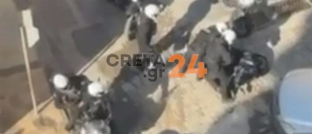 Επεισόδια οπαδών στην παραλιακή Ηρακλείου λίγες ώρες πριν τον αγώνα Ολυμπιακός - ΟΦΗ