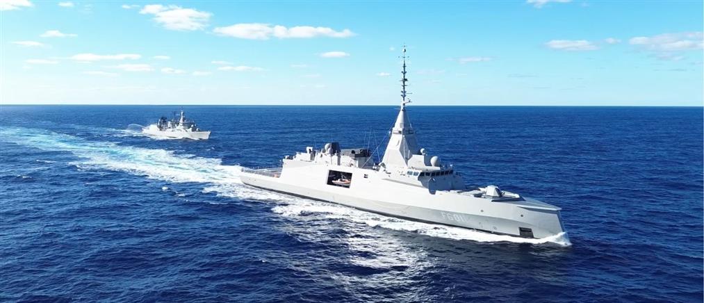 Στην υποδοχή της φρεγάτας Κίμων σήμερα Μητσοτάκης, Δένδιας, Τασούλας