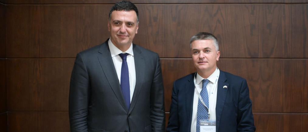 Κάιρο: Κικίλιας με Edoardo Rixi – Διευρύνεται η συνεργασία Ελλάδας-Ιταλίας στη ναυτιλία