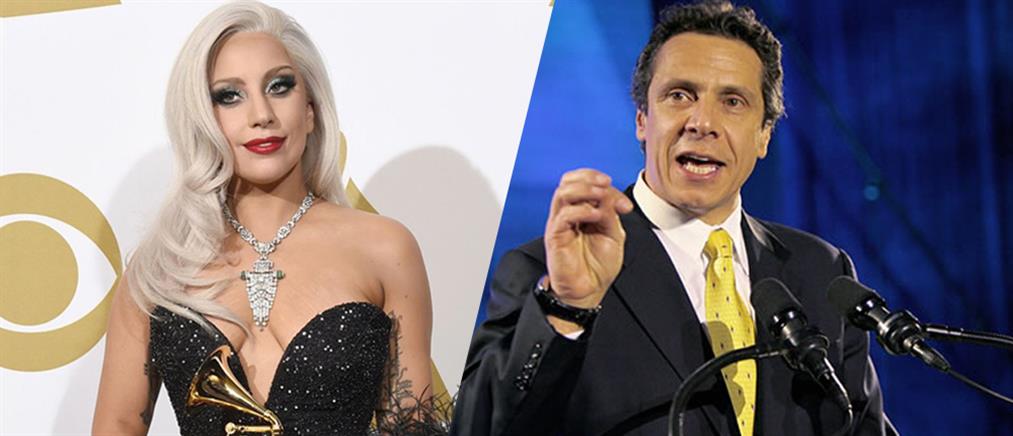 Η Gaga και o κυβερνήτης της Ν.Υ. ενώνουν τις δυνάμεις τους