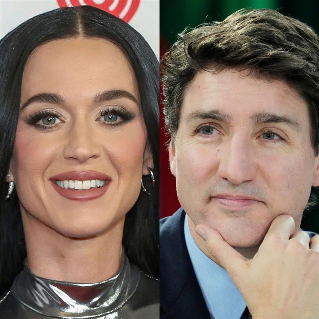 Κέιτι Πέρι - Τζάστιν Τριντό: Το πρώτο δημόσιο φιλί του ζευγαριού! Ποζάρουν αγκαλιά με φόντο το ηλιοβασίλεμα