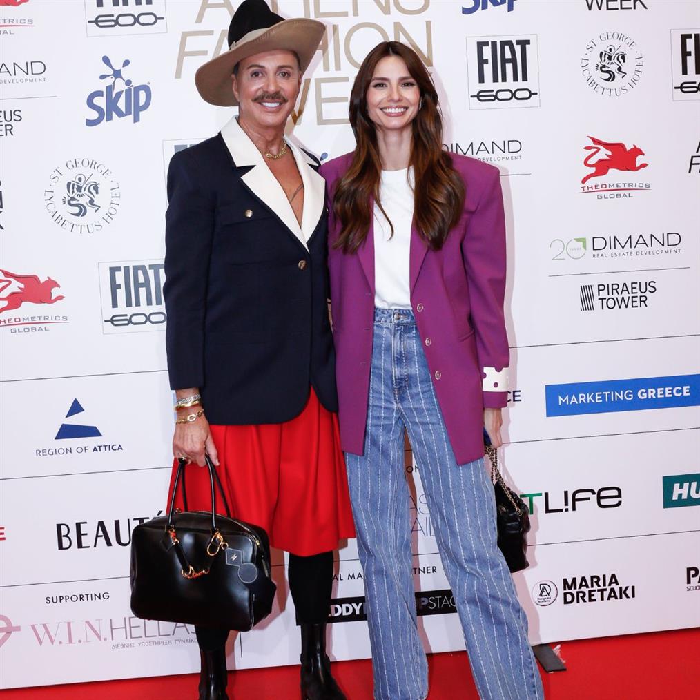 Λάκης Γαβαλάς: Η συμμετοχή στην 37η Athens Fashion Week με την ιδιότητα του μέντορα (Photos)