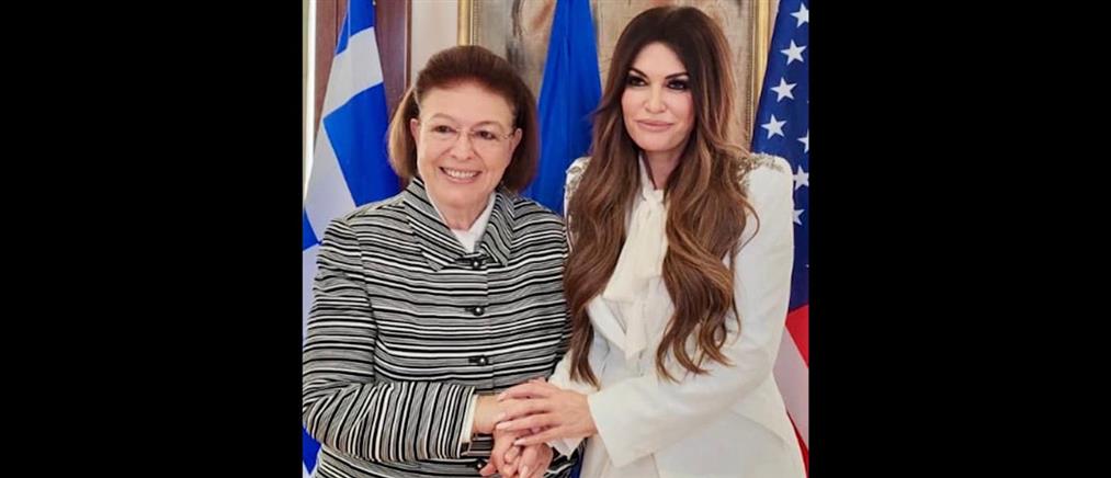 Κίμπερλι Γκίλφοϊλ για την συνάντηση με την Λ. Μενδώνη: Ανυπομονώ να εμβαθύνω τις πολιτιστικές μας ανταλλαγές