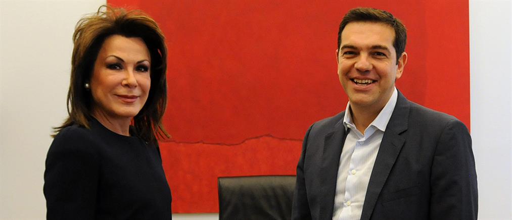 Ολοκληρώθηκε η συνάντηση Τσίπρα – Αγγελοπούλου