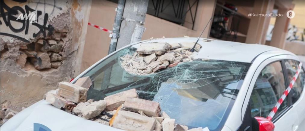 Νέος Κόσμος - Καταγγελία στο Καλημέρα Ελλάδα, για το μπαλκόνι που έπεσε σε αυτοκίνητο: "Ποιος θα με αποζημιώσει;"