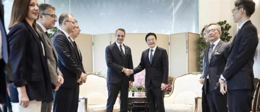 Πρωθυπουργός Σιγκαπούρης σε Μητσοτάκη: Η οικονομία υπό την ηγεσία σας απογειώνεται - Βλέπουμε πολλές νέες ευκαιρίες στην Ελλάδα