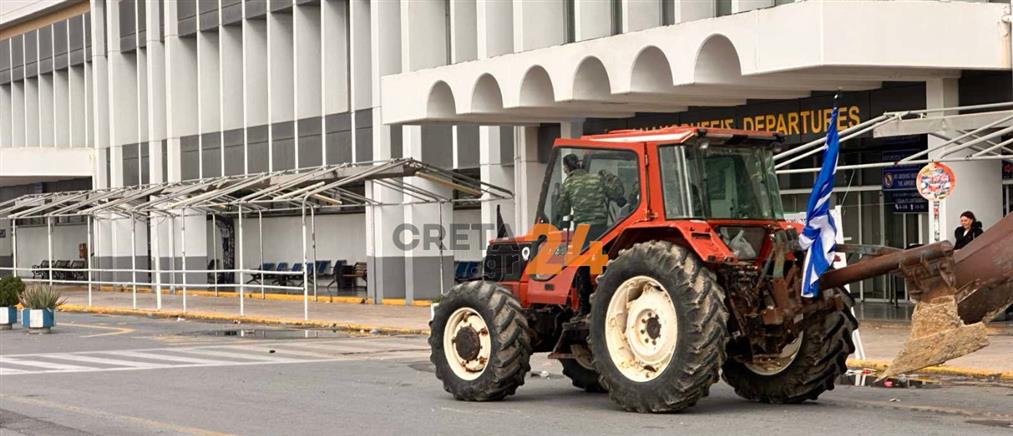 Συνεχίζονται οι κινητοποιήσεις των αγροτοκτηνοτρόφων στα Χανιά