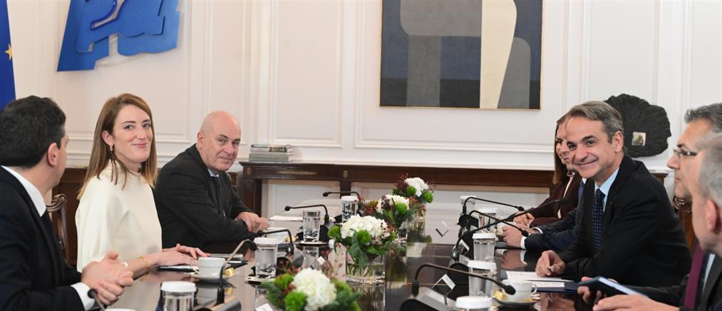 Μητσοτάκης - Μέτσολα - Εγκαίνια Europa Experience: Η απάντηση είναι περισσότερη Ευρώπη