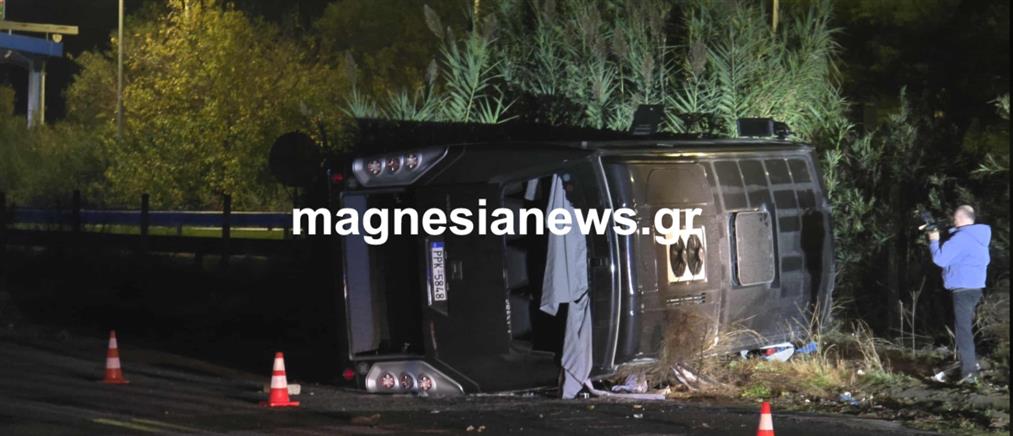 Εκτροπή λεωφορείου στο Βελεστίνο: Πώς προκλήθηκε το ατύχημα