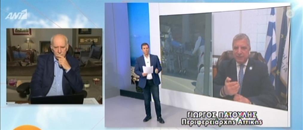 Πατούλης στον ΑΝΤ1: Με βιντεοκλήση δωρεάν επαφή με γιατρό για τους πολίτες της Αττικής (βίντεο)