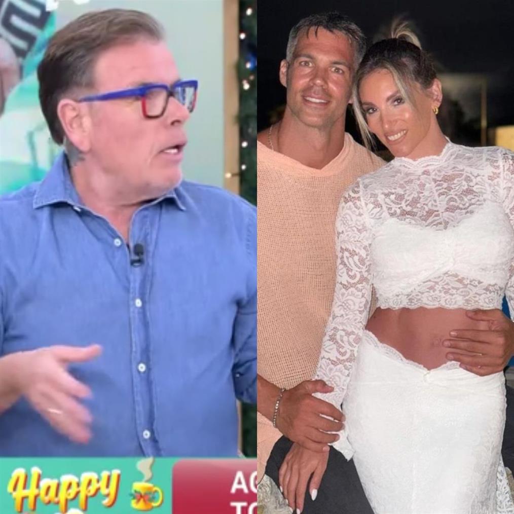 Δημήτρης Παπανώτας για Αθηνά Οικονομάκου: "Έναν δεύτερο γάμο, όταν έχεις παιδιά, τον κάνεις πιο διακριτικά, όχι όπως τον πρώτο"
