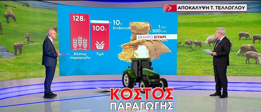 Τέλλογλου - Αγροτικές επιδοτήσεις:  "Εφιάλτης" το κόστος παραγωγής