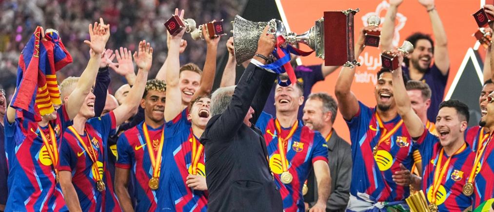 Super Cup Ισπανίας: Μαγικό ματς, "τρελή"... κούπα για Μπαρτσελόνα