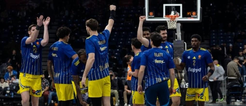 Euroleague: Πέμπτη διαδοχική νίκη η Μακάμπι, με κατοστάρα επί της Παρτιζάν στο Βελιγράδι