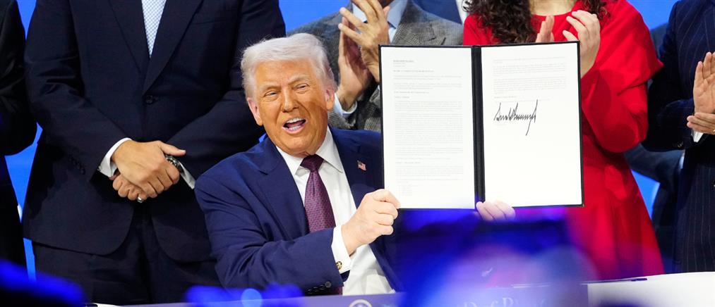 Ο Τραμπ ανακοινώνει το "Συμβούλιο Ειρήνης" του - Έπεσαν οι υπογραφές