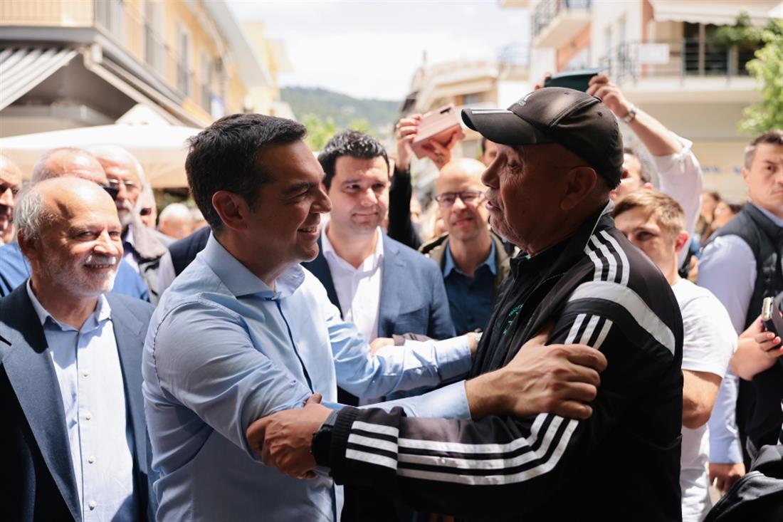 Αλέξης Τσίπρας - Χουάν Ραμόν Ρότσα- Ηγουμενίτσα