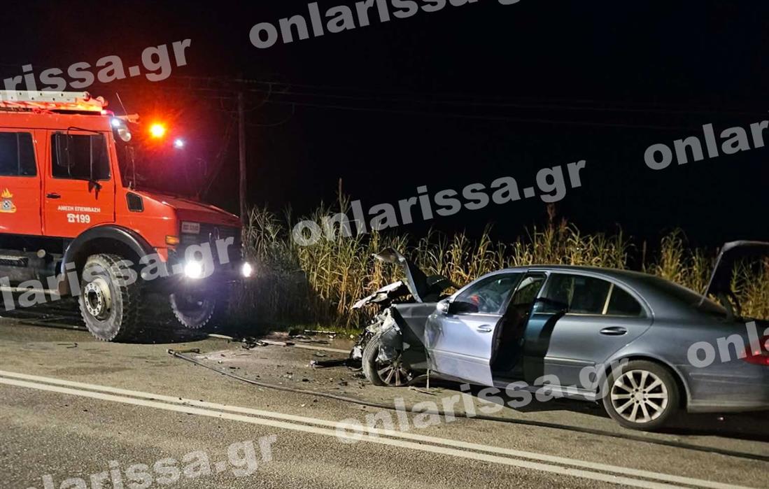 Λάρισα - τροχαίο