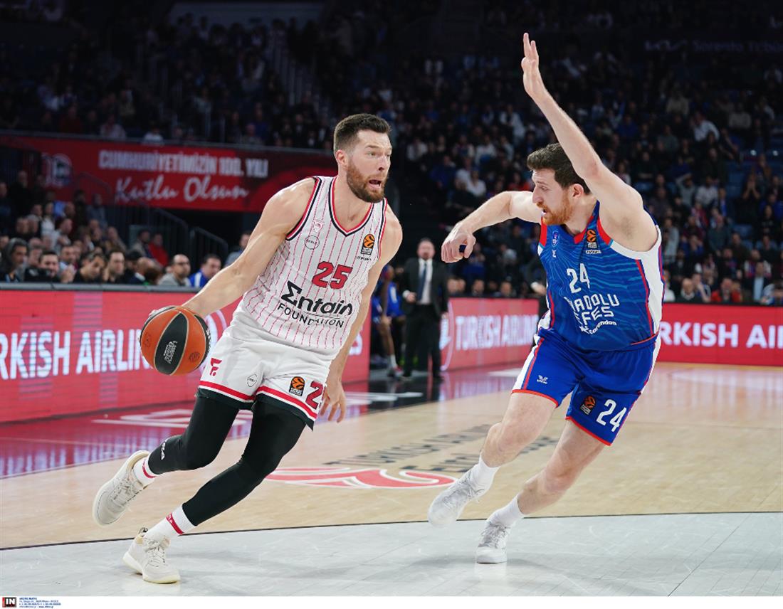 Euroleague - ΕΦΕΣ - Ολυμπιακος Euroleague - ΕΦΕΣ - Ολυμπιακος