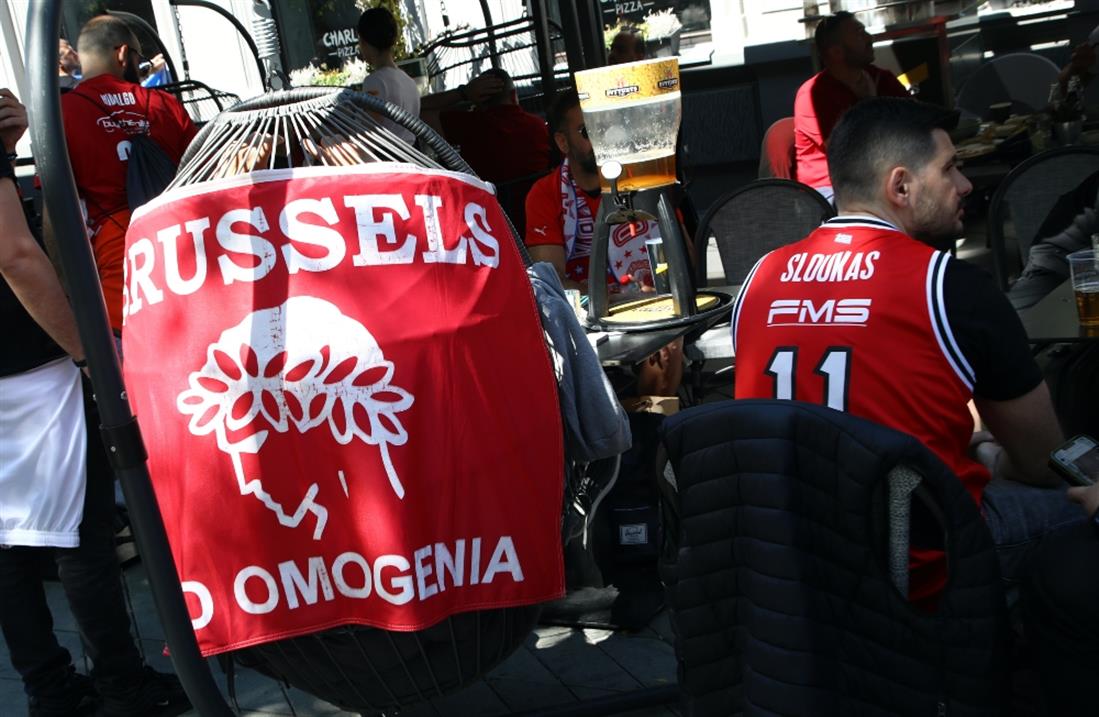 Ολυμπιακός - Κάουνας - φίλαθλοι